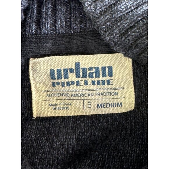 Urban Pipeline mens Medium knit sweater Blue - Picture 12 of 16